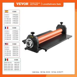 Laminator VEVOR 25.6"x1" Manual Cold Roll Laminator Machine Sheets Document Plasticizer Fits Poster Painting Photo Book Cover A3 A4 Paper