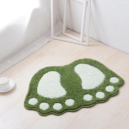 Bath Mats Welcome Mat Kitchen Carpet Floor For Living RoomVelvet Non Slip Doormats Bathroom Anti-Slip Rug Door