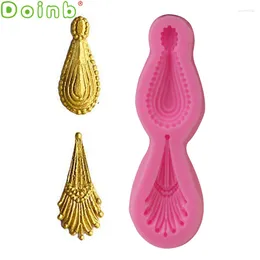 Baking Moulds Gem Pendant Silicone Mould Fondant Cake Border Decorating Tools Chocolate Gumpaste Mould