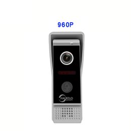 Doorbells Anjielosmart Video Intercom Accessories 960P Video Doorbell Camera Waterproof Wide View Angle Len Night Vision Doorbell For Home