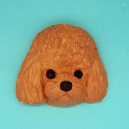 Baking Moulds 2D Vip Dog Aromatic Gypsum Exhaust Modelling Vehicle Incense Stone Chocolate Model Silicone C1253