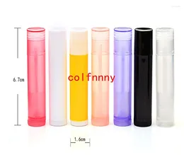 Storage Bottles 100pieces/lot Fast Shippng Empty Lipstick Tube White Clear Black Lip 5g Stick