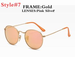 Designer Men Women Sunglasses 3447 Glasses Luxury Black Frame Metallic Polarised UV400 Glass Lens Sunglasses Premium Edition with Box J7I5
