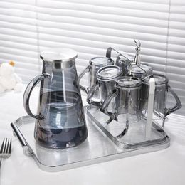 Kitchen Storage Cutlery Drainer Strong Load-bearing Decorative Light Luxury Anti-dumping Drain Iron Wire Draining Rack Water Cup Holder