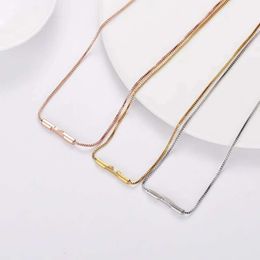GG Pendant Necklaces Luxury Necklace Fashion for Men Women Inverted airplane Letter Designers Brand Jewelry Mens Womens Trendy Personality Clavicle Chain