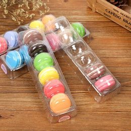 Gift Wrap 5 Household Macaron Packing Boxes For Packaging Small Biscuit Muffin Storage Macaroon Dessert Box