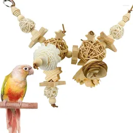 Other Bird Supplies Chew Toys For Parrots Hang Parrot Forage Toy Bite And Tearing Cage Accessories Conure Eco-Friendly