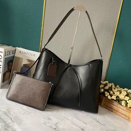 designer bag Genuine Leather denim bag MM PM handbags shoulder tote cowboy cross body purse carryall bags for women Shoulder Bags Black M24861