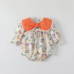 Baby recém -nascido Rompers Roupa Roupa Infant