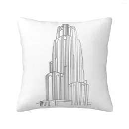 Pillow Silver Cathedral Of Learning Throw Cases Christmas Covers For S Pillowcase