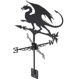 Garden Decorations Decor Halloween Flying Dragon Farmhouse Weather Vane Roof Bracket Wind Direction Indicator Kit Outdoor For Vintage Yard