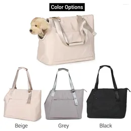 Cat Carriers Head-Out Dog Carrier Breathable Waterproof Cloth Soft Sided Tote Bag For Small Dogs Portable Pet Travel Functional Purse