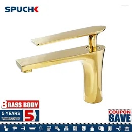 Bathroom Sink Faucets Luxurious All Copper Material Multicolor Selection Faucet Basin Tapware Home Improvement Fixture Bathtub Kitchen