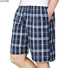 Beach Pants Mens Shorts Checked Quarter Large Underpants Swimming Trunks {category}