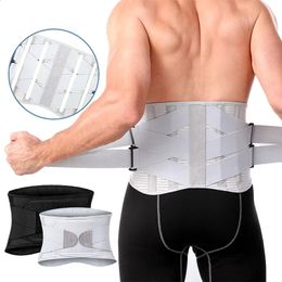 Lumbar Support Belt Adjustable Brace Scoliosis Fitness Weight Lifting Squatting Hard Pulling Abdominal Muscle 240402