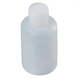 Storage Bottles 50pcs 60ml Small Plastic Travel Mouth Sample Empty Graduated Lab Container