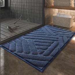 Bath Mats Anti-slide Carpet For Bathroom - Modern And Space-saving Luxurious Non-slide Mat Toilet Rug