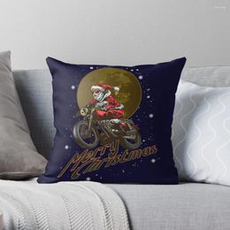 Pillow Vintage Rider Santa Throw Sofa Cover Cases Decorative