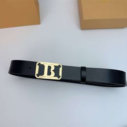 Classic Antique Belt Men Cowhide Belt Luxury Designer Women Belt Width 3.8cm Fashion Smooth Buckle Business Casual Denim Belt Wholesale