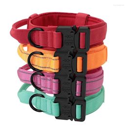 Dog Collars Adjustable Pet Collar Quick Release Tactical Leash Medium And Large Training Without Strangulation Perros