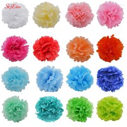 Party Decoration 10pcs Handmade Tissue Pom Poms Balls Flower Paper Pompoms Wedding Decorative Baby Shower Birthday Favour 5z