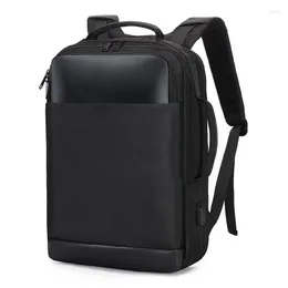 Backpack Multifunctional USB Charging Waterproof Men Luxury Business Bags Fashion Travel Backpacks 15.6 Inch Laptop Bag For