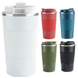 Coffee Pots 380ml Insulated Mug Stainless Steel Thermo Bottle Leak-Proof Thermal Travel For Outdoor Camping Hiking