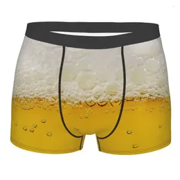 Underpants Beer Design Men Homme Panties Men's Underwear Ventilate Shorts Boxer Briefs Boxers Pack Print