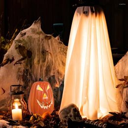 Candle Holders 2 Pcs Desk Lamp Halloween Outdoor Decorations Pumpkin Ornament Plastic Festival Light