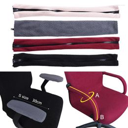 Chair Covers 2pcs Armrest Cover Computer Chairs Protector Elastic Spandex Stripe Polyester Home Office Decor