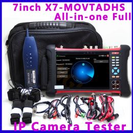 Display Monitor Cctv Tester X7MOVTADHS Cftv Camera Tester Utp Analog Sdi 4K HD Monitor For Camera POE Rj45 Cable Tester Allinone Full