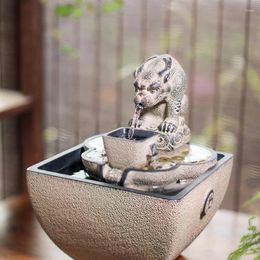 Decorative Plates Living Room Study Tea Water Purifier Circulating Chinese Style Creative Fountain Waterscape