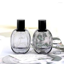 Storage Bottles 1Pc 30ML Portable Perfume Bottle High Grade Glass Spray Empty Instead Of Travel Cosmetics Large Capacity Press Type