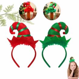 Creative Christmas Elf Headband Christmas Party Decorations Party Cosplay Decorative Headwear