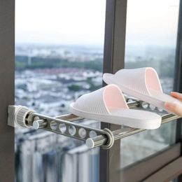 Hangers 8 Holes Hanging Drying Rack Multifunctional Window Clothes Hanger Portable Travel Windproof For Indoor Outdoor