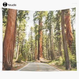 Tapestries Sequoia National Park Tapestry Long Wall Hanging For Living Room Bedroom Dorm Home Decor Covering