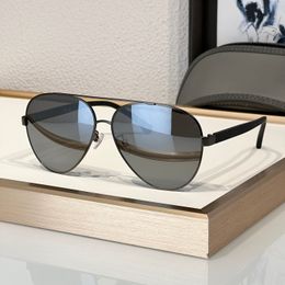 Popular Sunglasses For Men Women Design 2046 Oval Fashion Lightweight Stylish High Street Leisure Style Anti-Ultraviolet Retro Plate Full Frame Glasses Random Box