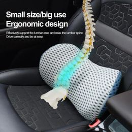 Car Seat Covers Back Support Pillow Lower Ergonomic Memory Foam Lumbar For Low Pain Relief Office