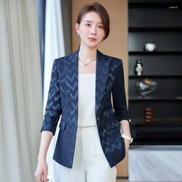 Women's Suits Formal Elegant Styles Spring Summer Blazers Femininos For Women Jackets Coat Outwear Professional Business Work Wear Clothes