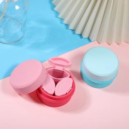 Storage Bottles 2 Pcs Leak Proof Travel Silicone Container Containers Lotions Toiletries Pots