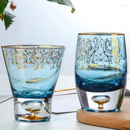 Wine Glasses Japanese Creative Phnom Penh Glass Cup Tea Water Milk Drink Juice Coffee