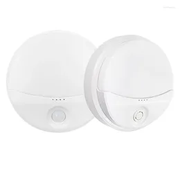 Ceiling Lights 220V 15W IP65 Outdoor Round PIR Infrared Microwave Radar Motion Sensor Sound Control LED Light Modern Waterproof