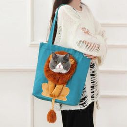 Cat Carriers Carrier Bag Portable Outdoor Travel Dog Carrying Canvas Shoulder For Small Animal