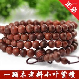 Strand Authentic Red Sandalwood A Material Rosewood Buddha 4mm 8mm Beads Bracelet Strands Gifts Fashion Jewellery Drop