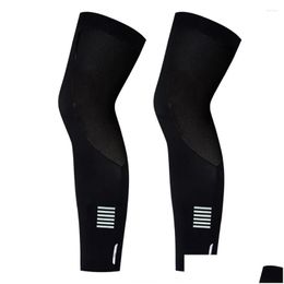 Motorcycle Apparel Cycling Uni Calf Compression Sleeves Outdoor Sports Running Basketball Football Uv Protecti 2024 Drop Delivery Auto Otnqb