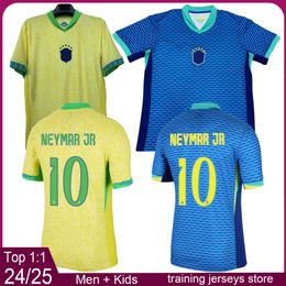 Brazil mens fans soccer jerseys 2024 2025 brazil men player version football jersey 24 25 NEYMAR JR VINI JR RICHARLISON football shirts maillot camiseta maglia