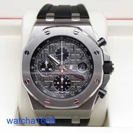 Celebrity AP Wrist Watch Royal Oak Offshore Series Mens Automatic Machinery Swiss Waterproof Night Light Date Display Business Leisure 26470