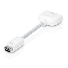 Connect Your Apple MacBook to a VGA Monitor with Mini-DVI Male To VGA Female Monitor Video Adapter Cable - White Ideal for MacBook Users