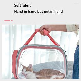 Cat Carriers Bag Pet Portable And When Going Out One Shoulder Double-sided Breathable Dog Supplies