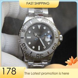 4 Style Super N Factory Watch 904L Steel Men's 41mm Black Ceramic Bezel Sapphire 126610 Diving 2813 5259